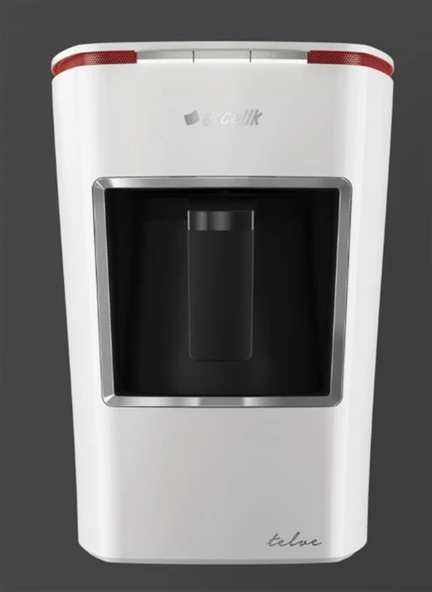 Arçelik K 3400 Telve Beyaz Mini Su hazneli Türk Kahve Makinesi ürün görseli