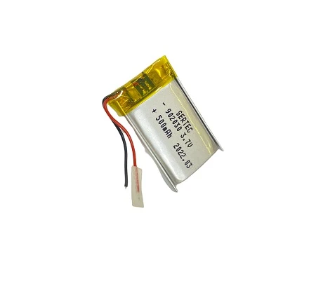 902030 3.7V 500 mAh Li-Polymer Pil Devreli/1.5A (7474) ürün görseli