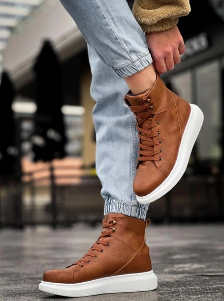 Knack Yüksek Taban Ayakkabı B-080 Taba ürün görseli