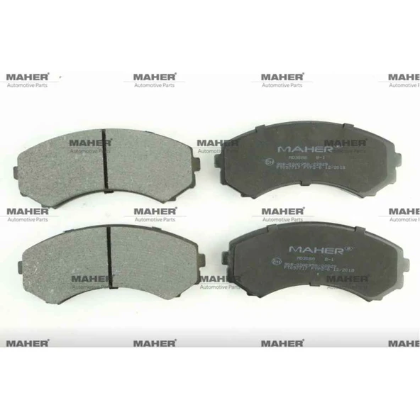 FREN BALATA E-2200  98-04 / PAJERO 3.2 03-06  / D-MAX 08-12 3.0 TİP 3 ÖN ürün görseli