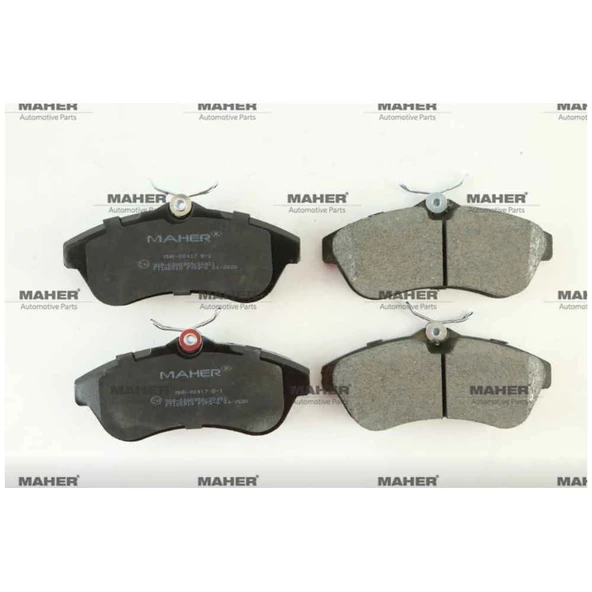 FREN BALATA C3 02-09 / C2 03-09 (UZUNLUK 128.7mm) ÖN ürün görseli