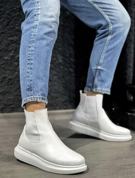 Knack Yüksek Taban Ayakkabı 111 Beyaz - 3