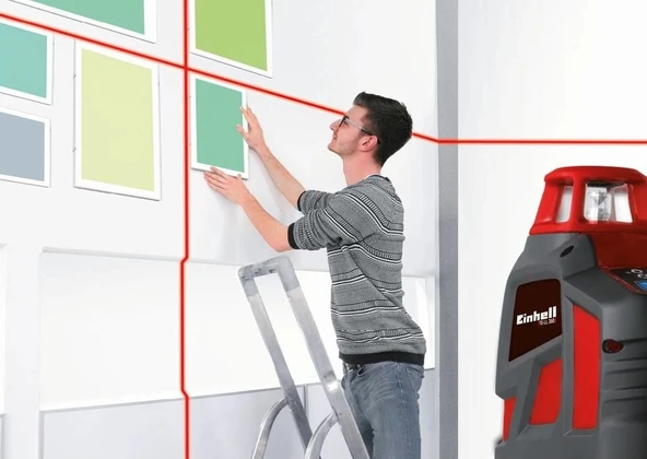 Einhell TE-LL 360° Çapraz Çizgili Lazer Hizalama - Resim 8
