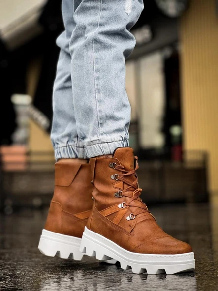 Knack Erkek Spor Bot B14 Taba - Resim 2