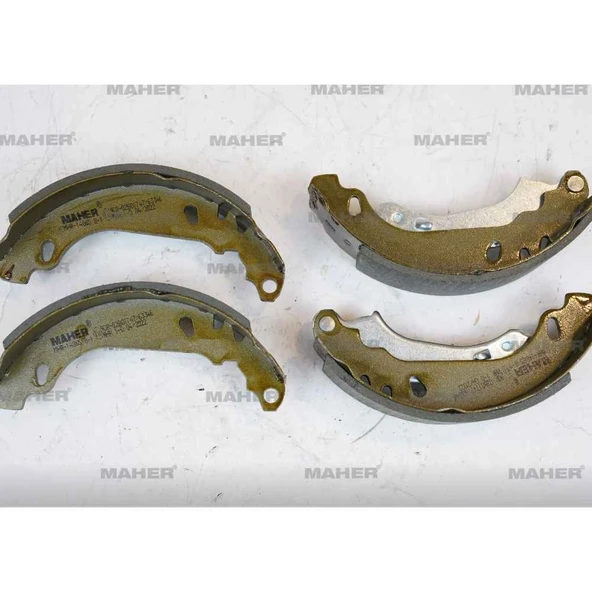 FREN BALATA LOGAN 04= / SANDERO 08= / CLIO II 98-09 ABSSİZ LEVYELİ PABUÇ ARKA ürün görseli