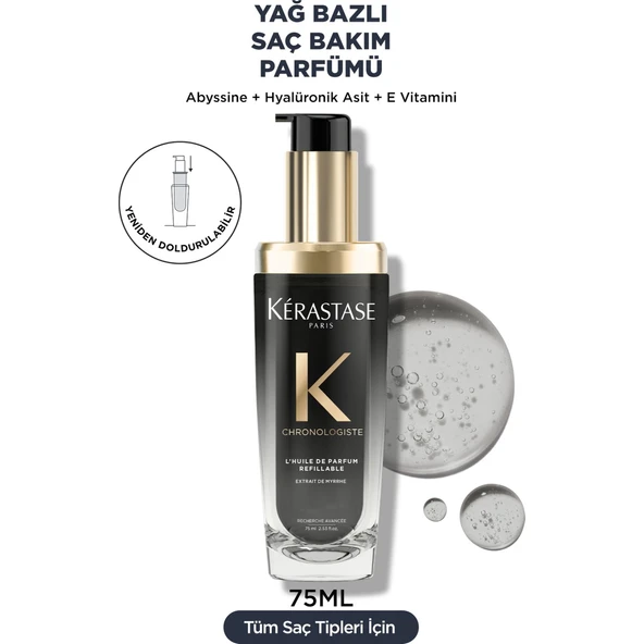 Chronologiste L'huile De Parfum Canlandırıcı Saç Bakım Yağı 75 ml 75 ml - 2