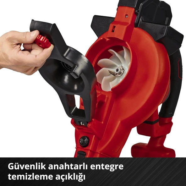 Einhell Expert GE-CL 36/230 Li E - Solo  Akülü Yaprak Toplama - 3433630 - 7