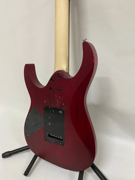Cort X100 Open Pore Black Cherry Elektro Gitar H-H - OUTLET Kozmetik Defolu (SIFIR ÜRÜN Ton ve Sap Dengesi Sorunsuz) - 5