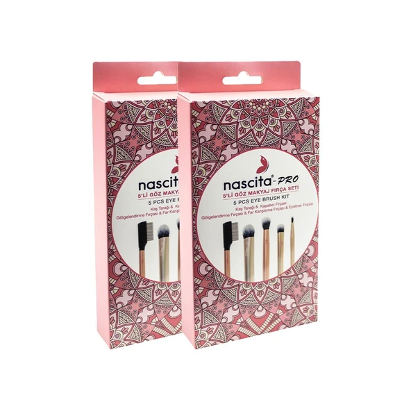 Nascita Göz Makyaj 5' li Fırça Seti x 2 ürün görseli