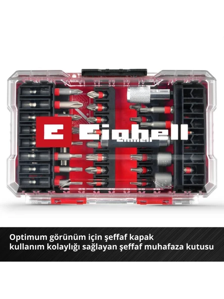 Einhell Professional TP-CD 18/50 Li-i BL ( 2Ah + 4Ah ) Akülü Darbeli Vidalama + Einhell Vidalama Uç Seti 42 parça M-CASE Kutu - 5