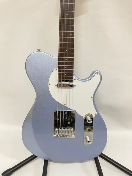 Cort Classic TC Metalik Mavi Elektro Gitar - OUTLET  (SIFIR KONDİSYON Ton ve Sap Dengesi Sorunsuz) - 2