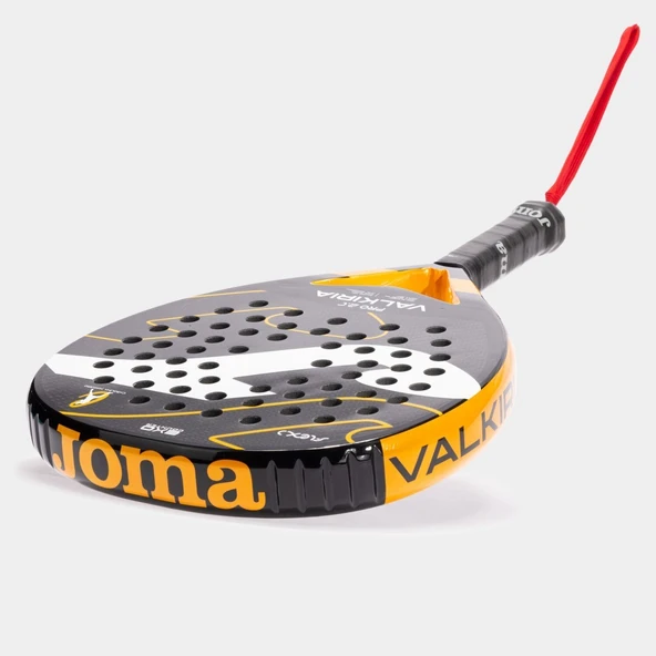 Joma VALKIRIA PRO Padel Raket Siyah Turuncu - 5