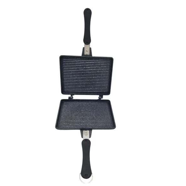 Evita Bio Granit Ocak Üstü El Tost Makinesi Siyah - 4