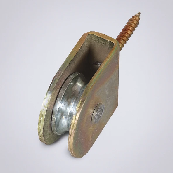 Bayrak Makarası Vidalı Dış Mekan Paslanmaz Çelik Dayanıklı Türk Bayrağı İpi Tutucu Aparat Sistem - Resim 4