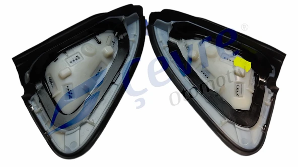 Arka Kapı Açma Yuvası Köşe Plastiği Üçgeni Krom Sağ - Renault Clio 5 833302841R 833308904R - Resim 4