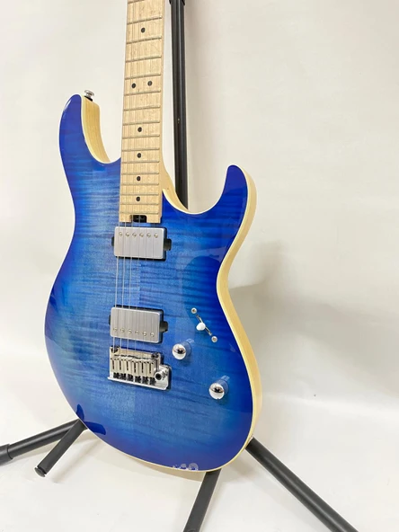 Cort G290 FAT II BBB Mavi Elektro Gitar - OUTLET Kozmetik Defolu (SIFIR ÜRÜN Ton ve Sap Dengesi Sorunsuz) - Resim 3