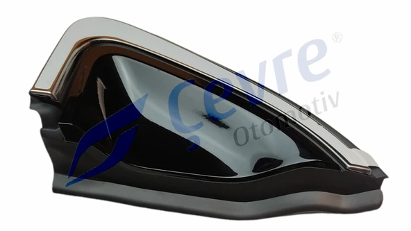 Arka Kapı Açma Yuvası Köşe Plastiği Üçgeni Krom Sağ - Renault Clio 5 833302841R 833308904R ürün görseli 1