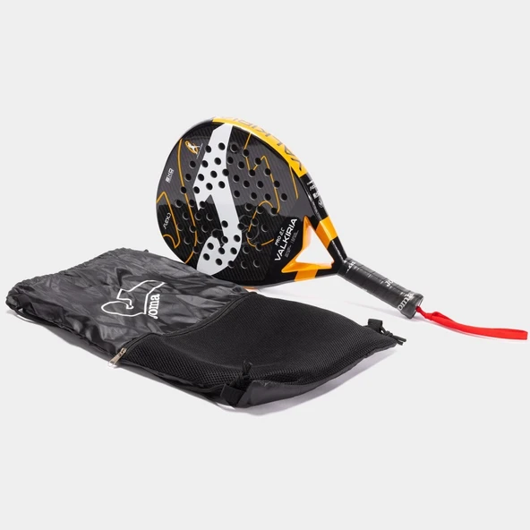 Joma VALKIRIA PRO Padel Raket Siyah Turuncu - 6