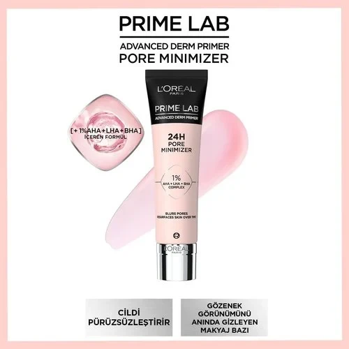 Loreal Paris Prime Lab Pore Minimizer Gözenek Küçültücü Makyaj Bazı 30ml - 2