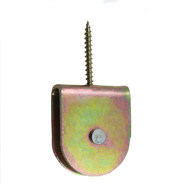 Bayrak Makarası Vidalı Dış Mekan Paslanmaz Çelik Dayanıklı Türk Bayrağı İpi Tutucu Aparat Sistem - Resim 6