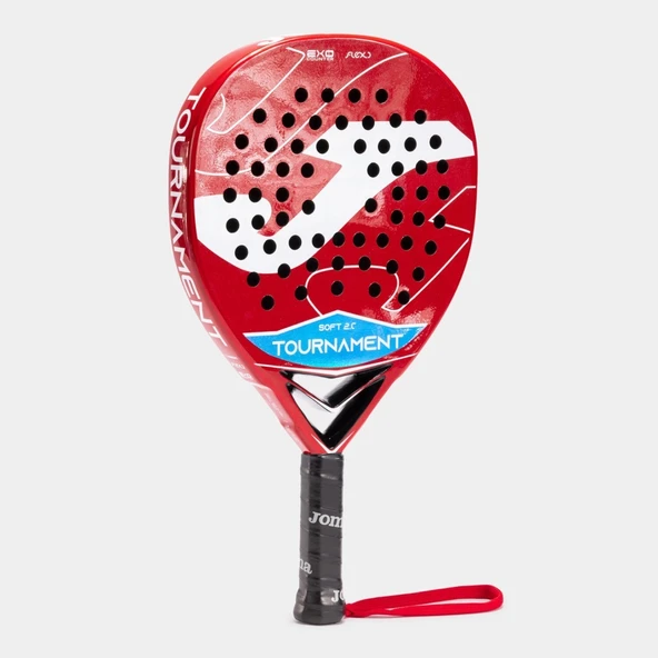 Joma Tournemant Soft Padel Raket Kırmızı Beyaz - Resim 3