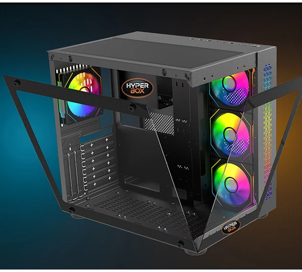 HİPER ARGB KASA 23" MONİTÖR X10SRA ANAKART Intel Xeon E5-1650 v4 İ7 700K İ7 8700K İŞLEMCİ 32 GB DDR4 RAM 480 GB SSD 4 GB EKRAN KARTI 900W POWER YÜKSEK HIZLI SUNUCU SERVER OYUNCU HİPER KASA - 2