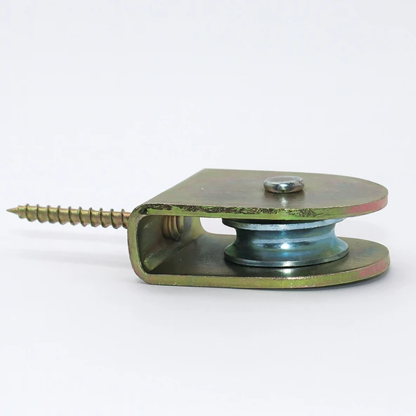 Bayrak Makarası Vidalı Dış Mekan Paslanmaz Çelik Dayanıklı Türk Bayrağı İpi Tutucu Aparat Sistem - Resim 3