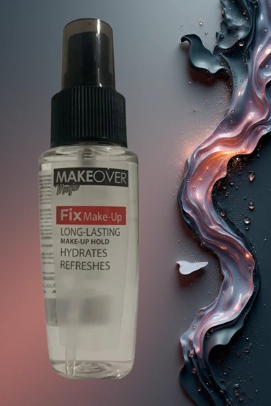 Makeover Long Lasting Fix Makyaj Sabitleyici Sprey – 50 ml, Uzun Süre Kalıcı & Doğal Görünüm - Resim 2