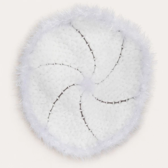 El Örgüsü Banyo Lifi - %100 El Yapımı, Doğal, Uzun Ömürlü - 2