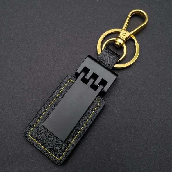 pilelistore Siyah Metal Anahtarlık