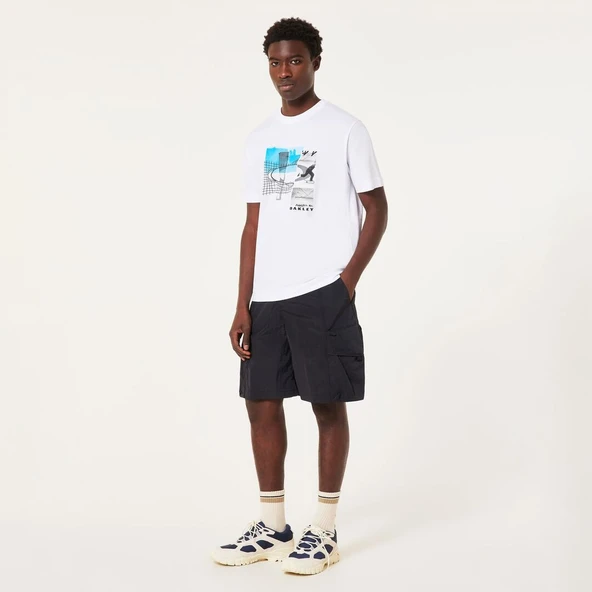 Oakley SKATE TEE Erkek Tişört OAK.FOA406851-OAK.100 - Resim 8