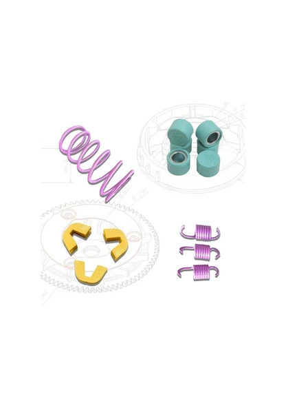 Rks Veloce 150 Varyatör Performans Paketi (Baga 17 Gr) - Resim 2