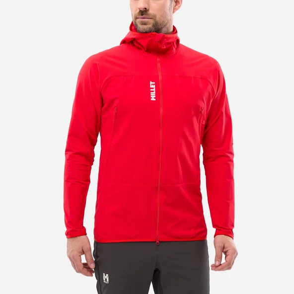 Millet FUSION xcs H Erkek Kapşonlu Polar Ceket Tam Fermuarlı  MIV9394 0335 - Resim 3