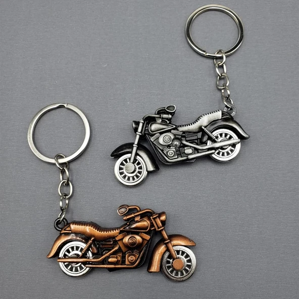 pilelistore Metal Motor Anahtarlık