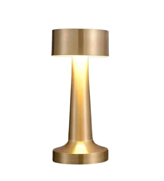 Monalisa Home Masa Üstü Şarjlı Abajur Lamba, Masaüstü, Led Sistemli - Resim 2