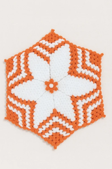 El Örgüsü Banyo Lifi - %100 El Yapımı, Doğal, Uzun Ömürlü - 6