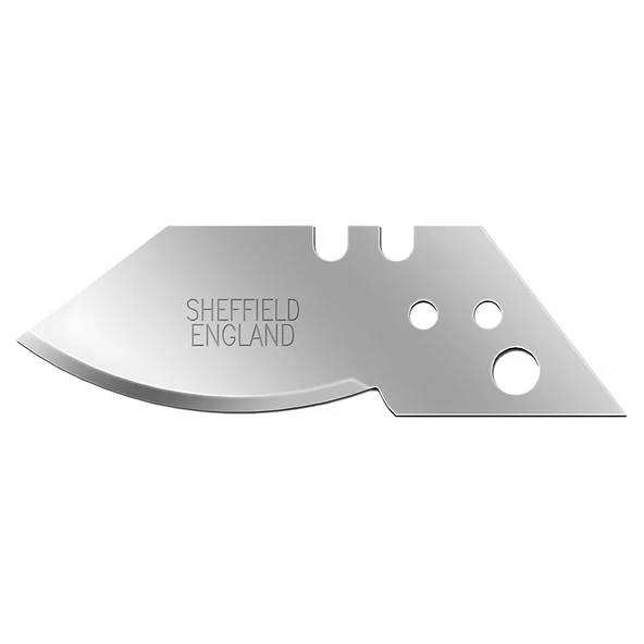 Vip-Tec VT874000-9 18x61mm Convex Trapez Maket Bıçağı Yedeği (10 Adet) - 1