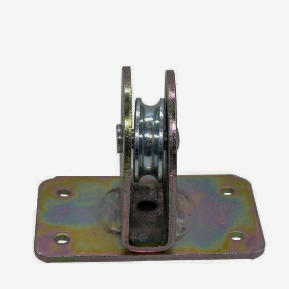 Bayrak Makarası Tablalı Paslanmaz Çelik Dayanıklı Halat Sistemli Kolay Kurulum Bayrak Askı Makinası - Resim 4