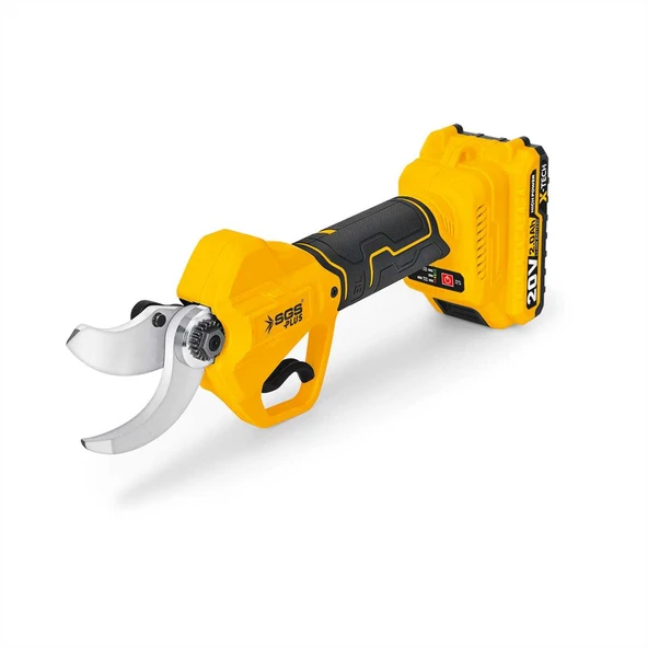 SGS 5555 Akülü Bağ Budama Makası 20V 2×2.0Ah Kömürsüz Motor Profesyonel Budama Makinesi - Resim 2