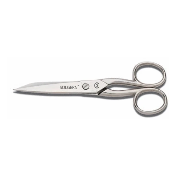 pilelistore M-218 Sivri Uçlu İplik Temizleme Makası No: 5,5 inç / 13,97 cm - Nikel Kaplama