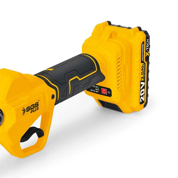 SGS 5555 Akülü Bağ Budama Makası 20V 2×2.0Ah Kömürsüz Motor Profesyonel Budama Makinesi - Resim 4