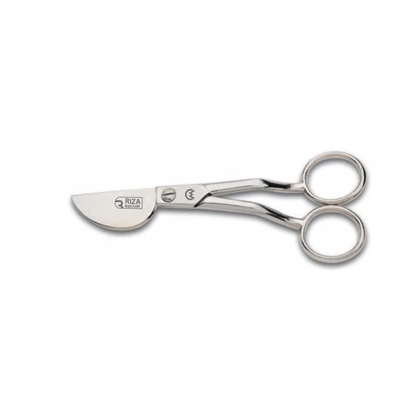 pilelistore Rıza M-213 Dokumacı Ponpon Makası No: 6 inç / 15,24 cm - Nikel Kaplama