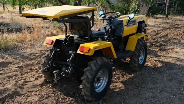 Cevan 22,4 HP Dizel Mini Bahçe Traktörü  4x4 Çekiş