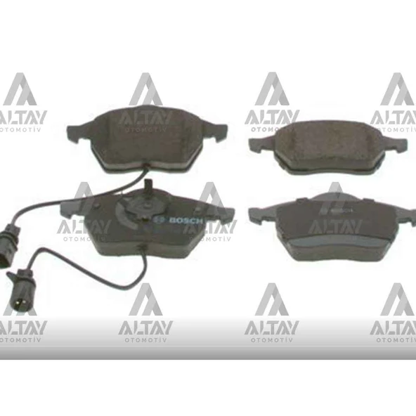 FREN BALATA PASSAT  97-05 / A4 99-05 / A6 98-05 1.8T-1.9 KULAKLI FISLI ÖN ürün görseli