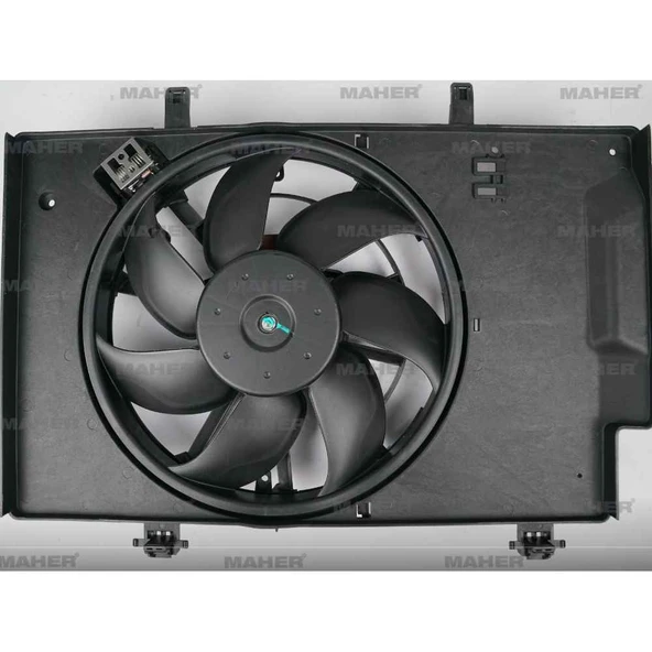 FAN RADYATÖR FIESTA VI 08-12 / B-MAX 12= / COURIER 1.25-1.4-1.4 TDCI-1.5 TDCI-1.6 TDCI-1.6 DAVLUMBAZLI +AC KIRMIZI SOKET ürün görseli