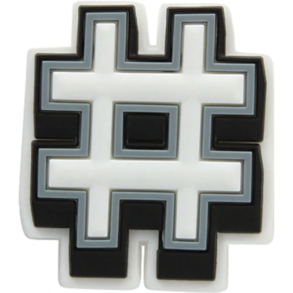 Jibbitz Hashtag J03042 - 1