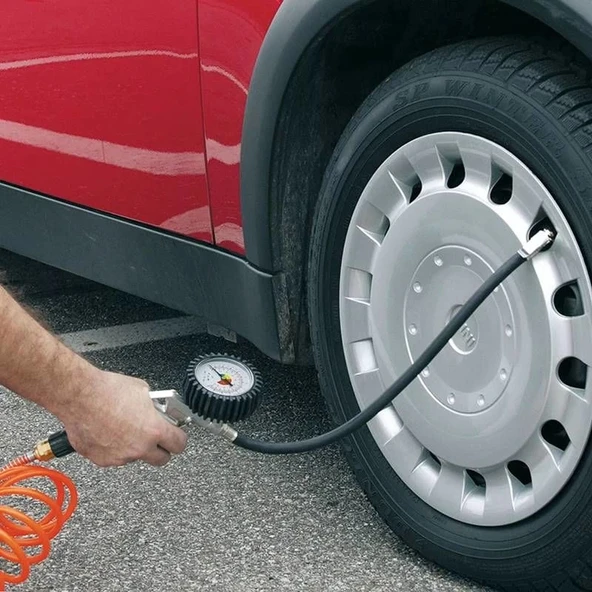 Einhell Basınç Göstergeli Manometreli Lastik Şişirme - Resim 5