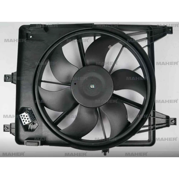 FAN RADYATÖR LOGAN 04-12 / SANDERO 08-13 / 1.4-1.6 16V DAVLUMBAZLI REZİSTANSLI ürün görseli