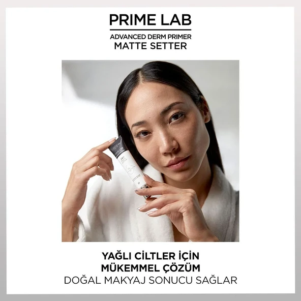 Loreal Paris Prime Lab 24H Matte Setter Matlaştırıcı Salisilik Asit İçeren Primer Makyaj Bazı 30 ml - 8