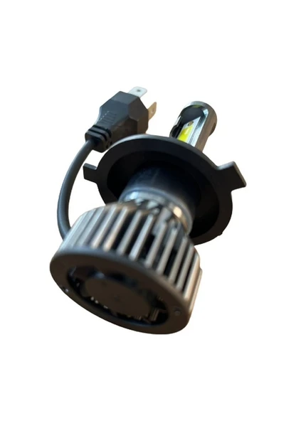 Motosiklet 12V 35/35W Led Zenon Ampul H-4 Beyaz Işık - Resim 3
